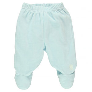 Pantalon en velours avec pieds 