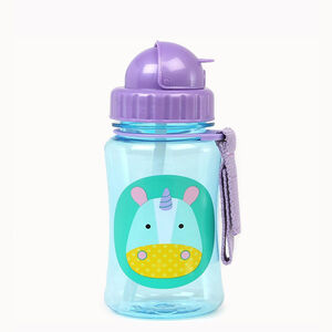 Gourde à paille Zoo - Licorne 