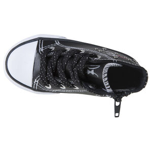 Baskets montantes avec broderies et rivets du 24 au 27 