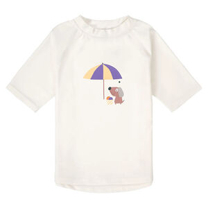 T-shirt à manches courtes Rashguard T62/68 (3-6 mois) Ice Cream/Dog Sea Salt 