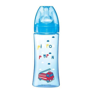 Biberon Initiation+ débit 3 - Bleu Pompier 