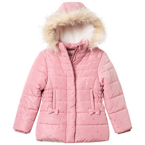 Parka matelassée doublée sherpa à capuche amovible 