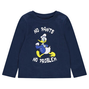 Tee-shirt manches longues en jersey print Donald Duck Disney 