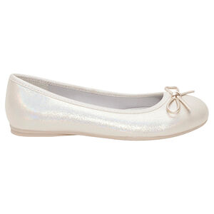 Ballerines irisées avec noeud 