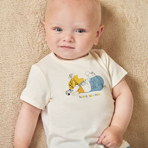 T-shirt manches courtes print Winnie Disney pour bébé garçon 
