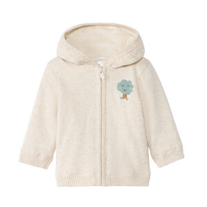 Gilet doublé sherpa avec patch brodé pour bébé garçon 