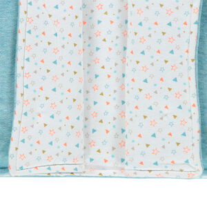 Veste en velours avec capuche en pointe et animal brodé 