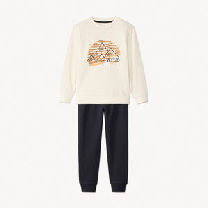 Ensemble sweat fantaisie + jogging garçon 