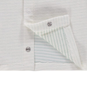 Ensemble tee-shirt en double jersey et pantalon en molleton imprimé contrecollé sherpa 