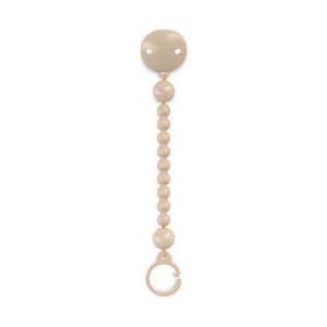 Attache-sucette en silicone Colour Essence beige 