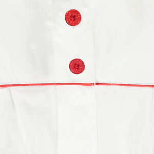 Parka à capuche imperméable printée et doublée sherpa 