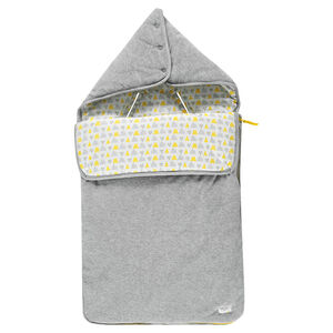 Nid d'ange en velours et jersey  