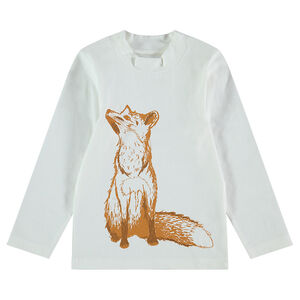 Sous-pull col cheminée avec motif imprimé 