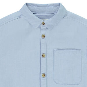 Chemise manches longues unie garçon 