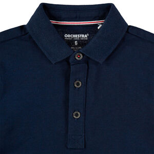 Polo manches courtes uni en coton bio 