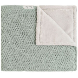Couverture berceau Sierra - Laurel Green - 70x95 cm 