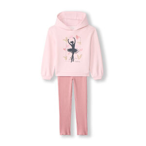Ensemble jogging motif danseuse fille 