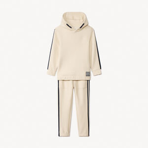 Ensemble jogging molleton à bandes garçon 