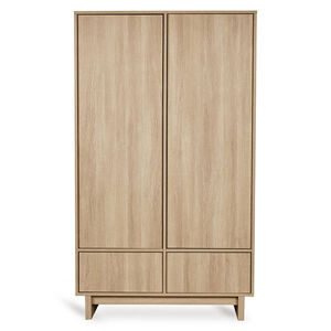 Armoire 2 portes Kyo Honey Ash 