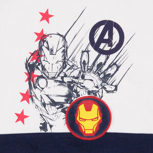 Pyjama court en jersey print Iron Man Marvel 