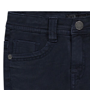 Pantalon en toile coupe slim 