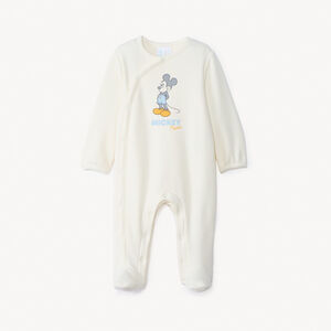 Dors-bien jersey contrecollé sherpa print Mickey Disney pour bébé garçon 