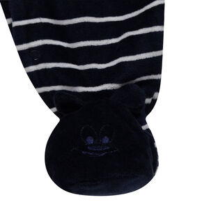 Dors-bien en velours rayé Disney avec print Mickey 