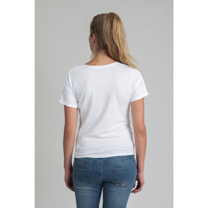 T-shirt de grossesse manches courtes à message printé 