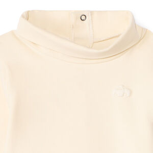 Lot de 2 sous-pulls col roulé unis pour bébé garçon 