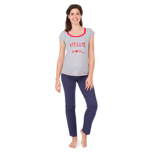 Pantalon de grossesse à pois all-over 