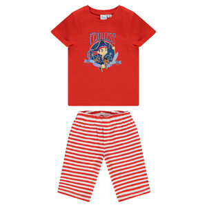Pyjama avec tee-shirt manches courtes et bermuda Disney print Jake 
