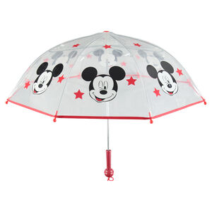 Parapluie transparent avec Étoiles et Mickey Disney printés 