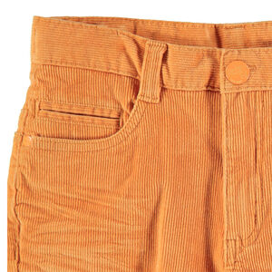 Junior - Pantalon en velours côtelé effet crinkle avec découpes sur les jambes 