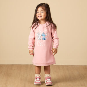 Robe sweat Stitch & Angel Disney pour bébé fille 