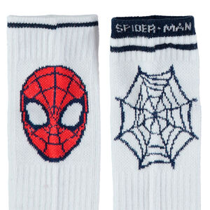 Lot de 3 paires de chaussettes avec Spiderman Marvel en jacquard 