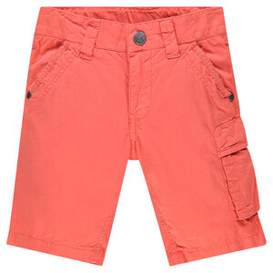 Bermuda uni à poches 