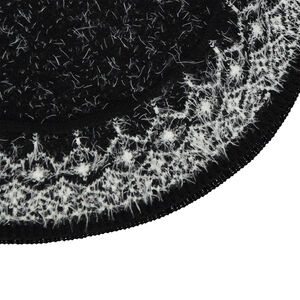 Junior - Pull forme poncho en maille effet poils 