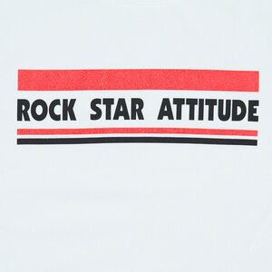 Junior - Tee-shirt manches longues en jersey avec message printé 