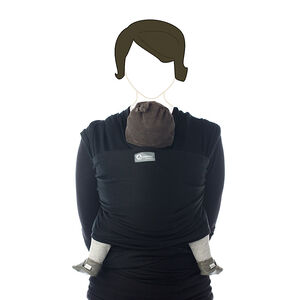 Porte-bébé Tricot-Slen Bio - Noir 