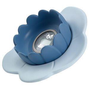 Thermomètre de Bain Lotus - Gris/Bleu 