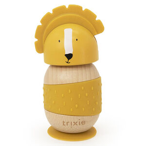 Culbuto en bois et silicone Mr. Lion 
