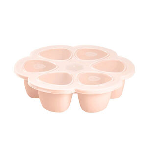 Pots de conservation multi-portions silicone 6x150 ml - Pink  