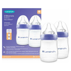 Biberons PP NaturalWave – 2 PCS – 160ml 