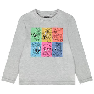 T-shirt manches longues print Bugs Bunny Looney Tunes garçon 