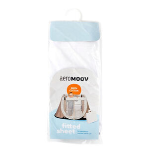 Draps housse lit de voyage Instant - White Coton 