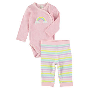 Ensemble naissance body et pantalon 