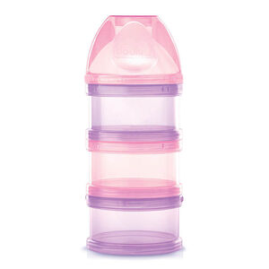 Boîte doseuse pour lait en poudre - Rose 