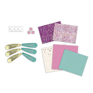 6 barrettes à paillette à créer Little Pets 