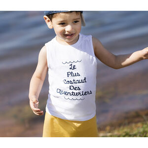 Ensemble de plage débardeur + short pour bébé garçon 