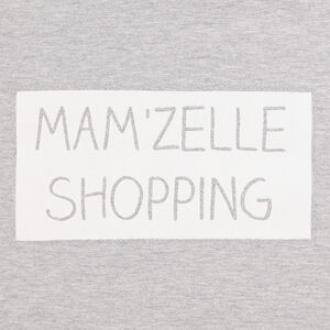 Junior - Tee-shirt manches longues en jersey avec message printé 